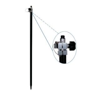 Bastón de fibra de carbono para GPS